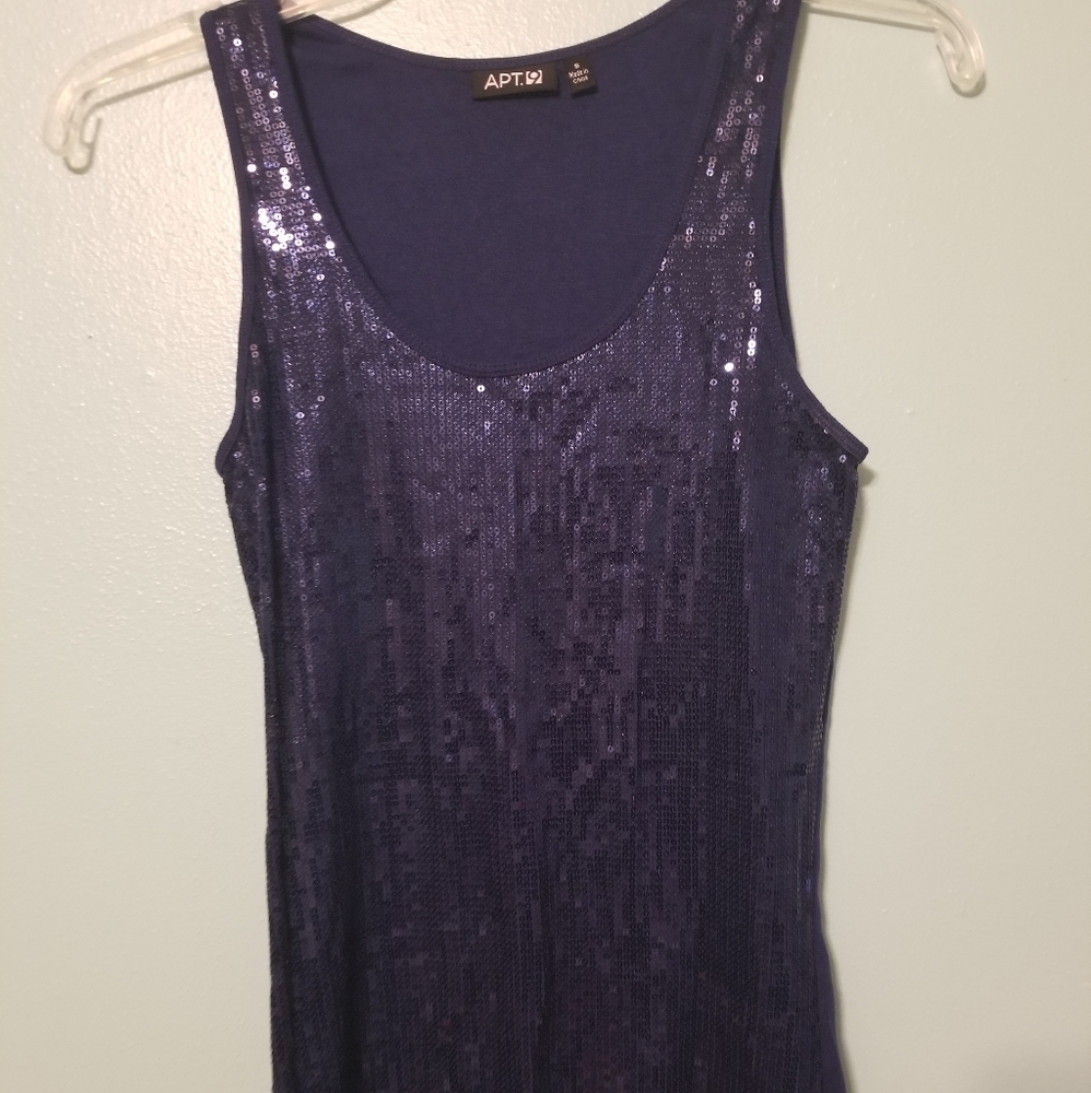 Navy blue Apt. 9 seqin tank top